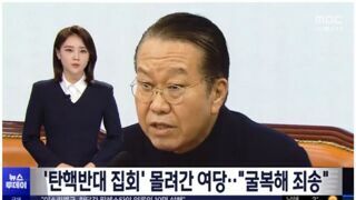  '탄핵반대 집회' 몰려간 여당‥