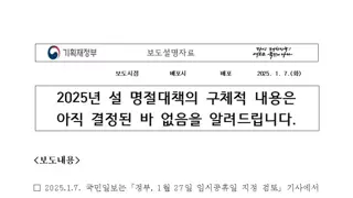 임시공휴일 사실무근