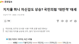 지지율 뛰니 자신감도 상승? 국민의힘 ‘대반격’ 태세