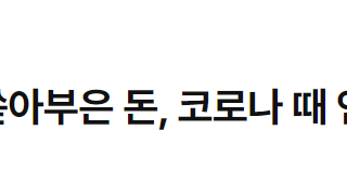 계엄 후 한 달간 쏟아부은 돈, 코로나 때 연간치보다 많았다