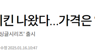 교촌, 나혼산 1인 치킨 출시