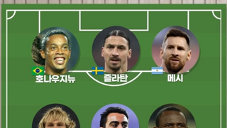 역대 축구 Best 11은??