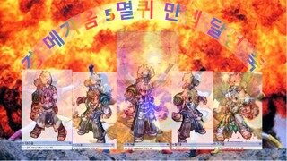 자체 기록용 5멸퀴 만렙