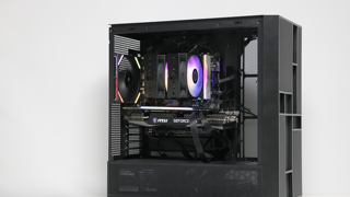색다른 느낌의 데스크테리어 PC 케이스 마이크로닉스 WIZMAX ML-360 WIDE BTF 조립기