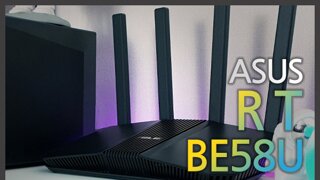 WiFi-7 초고속 유무선공유기 ASUS RT-BE58U 듀얼밴드로 무선 게이밍 최적화