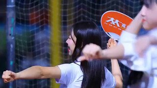 성형 관련 해명하는 한화 우수한 치어리더