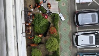 방금 사람 투신