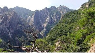 설악산 토왕성 폭포