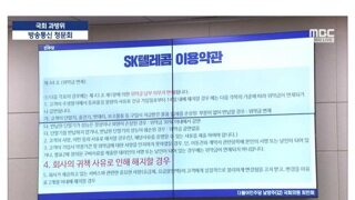 국회에서 Sk딜 살벌하게 넣고 있다는데 맞나염?