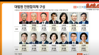 이번 판결 대법관구도
