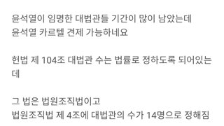 윤사법카르텔 견제방법