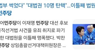 최민희 이재명지키기위해 무엇이든다한다 걱정마시라
