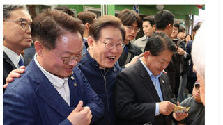 기분도꿀꿀한대 이재명후보 웃는모습보시고