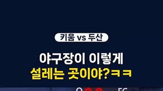 설레는 야구장