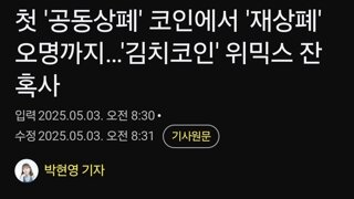 첫 '공동상폐' 코인에서 '재상폐' 오명까지…'김치코인' 위믹스 잔혹사