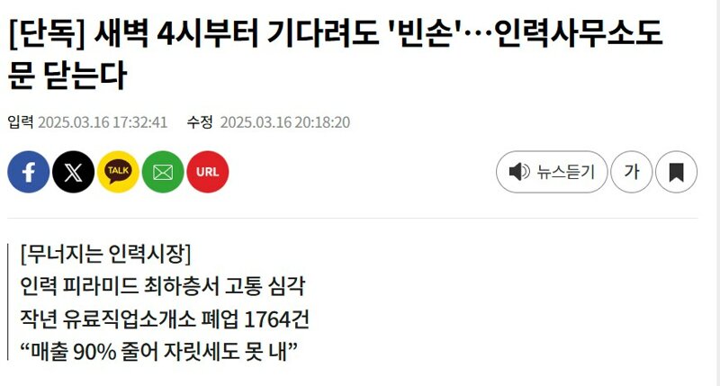 시장인력 이미지