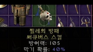 네크 방패 감정 좀 부탁드립니다