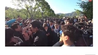 이재명후보 가는곳 인파
