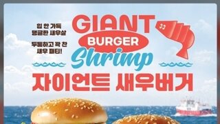 공항에서만 판다는 롯데리아 한정판 버거