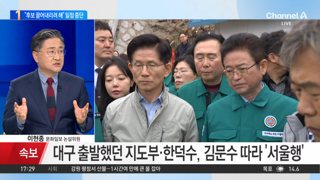 한덕수, 국힘 지도부 다시 서울로
