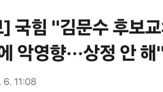 [속보] 국힘 