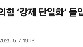 국민의힘 ‘강제 단일화’ 돌입 검토