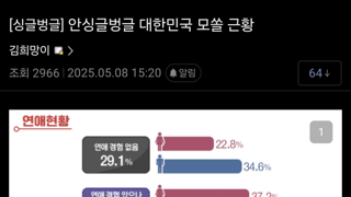 대한민국 모쏠 근황