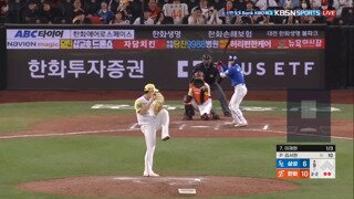 이제 한화 이글스 위엔 아무도 없습니다