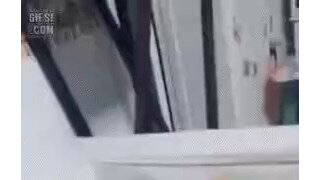 동생을 차마 때리지 못하는 형