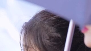 힘들어 주저앉은 이주은 치어리더