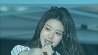 비바람 너무 심했다던 장원영 성대 축제 무대