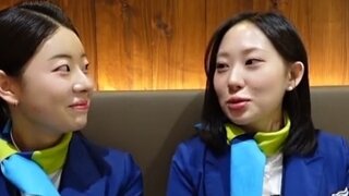 사투리 안 쓰는 에어부산 승무원 누나들