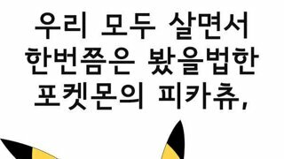 피카츄를 피카츄로 부르지 못하는 나라