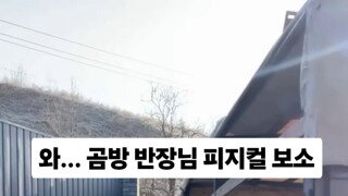 곰방 반장님 피지컬