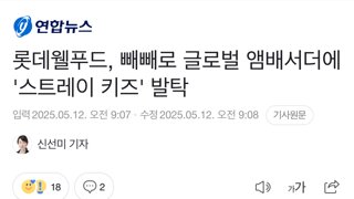 롯데웰푸드, 빼빼로 글로벌 앰배서더에 '스트레이 키즈' 발탁