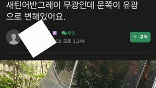 안흔한 문콕빌런