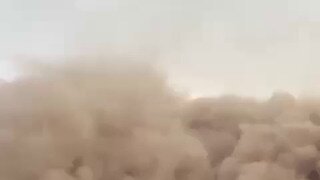 사우디아라비아의 모래 폭풍.mp4...