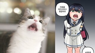 우와, 벗겨보니 용사님의 것은 엄청 길어요!!