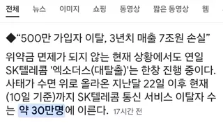 SKT 상황