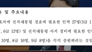 이주호 권한대행 윤썩열 경호인력 증원