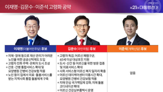 펌) 21대 대선 후보별 공약