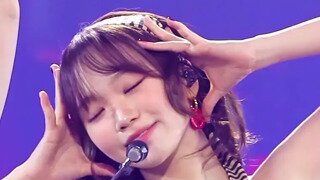 르세라핌 채원 포니테일