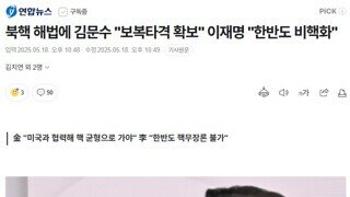 다른 건 몰라도 이재명 후보가 핵 문제만큼은 김문수 후보를 박살내고 들어갔어야 했다고 봅니다