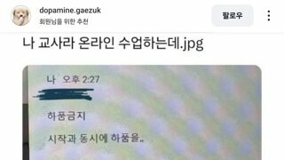 요즘 학생의 감탄하는법.jpg