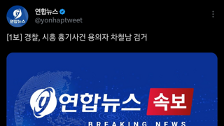 [속보] 경찰, 시흥 흉기사건 용의자 차철남 검거