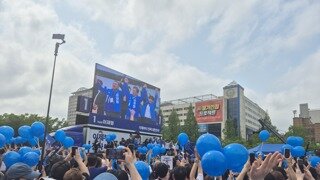 실시간 고양시 이재명 선거운동