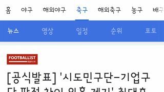 쓸데없는 소리했다가 제재받게 생긴 안양 구단주 최대호 시장