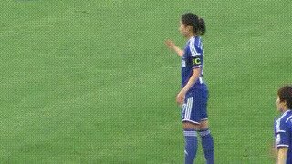 여자 실업축구에서 터진 프리킥 원더골.mp4...