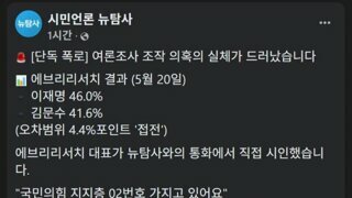 여론조작 실체
