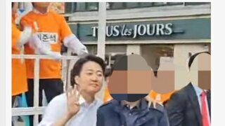 지지자와 사진 찍는 이준석 후보